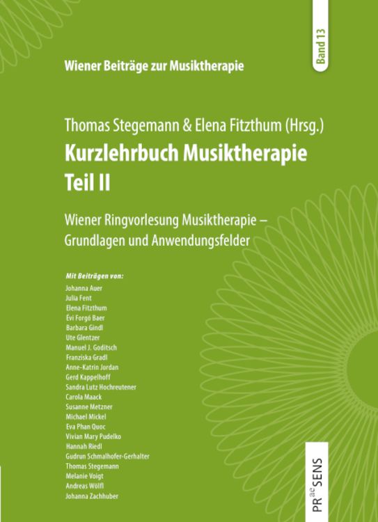 Produktbild: Kurzlehrbuch Musiktherapie Teil 2