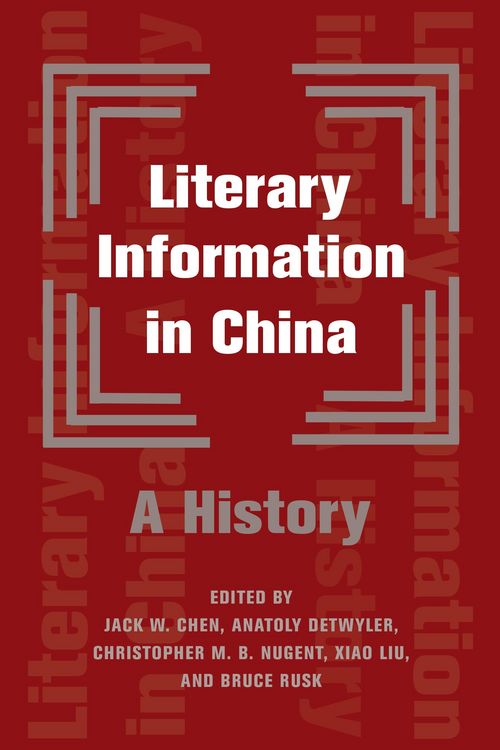 Produktbild: Literary Information in China