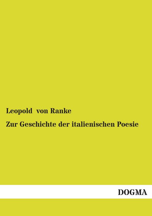 Produktbild: Zur Geschichte der italienischen Poesie
