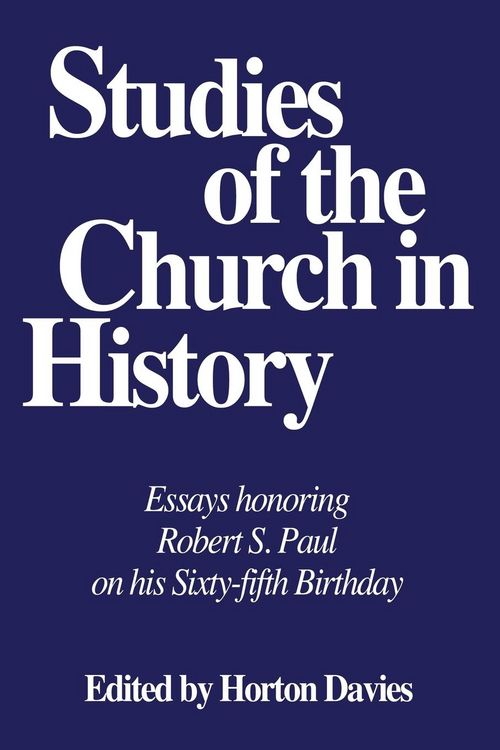 Produktbild: Studies of the Church in History
