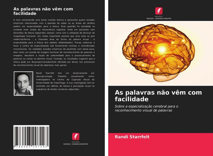 Produktbild: As palavras n&atilde;o v&ecirc;m com facilidade