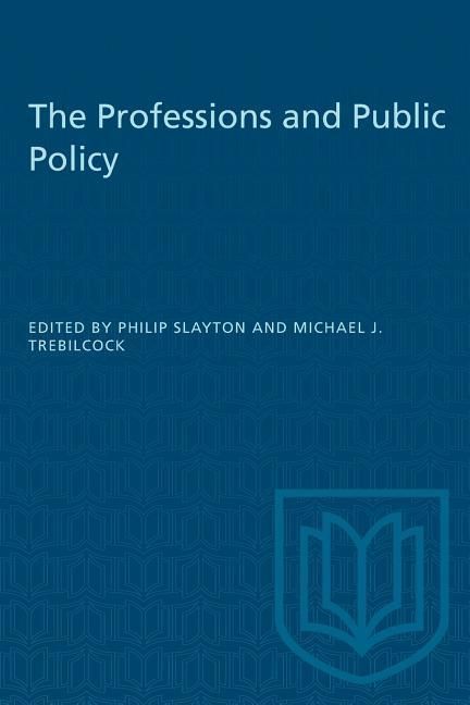 Produktbild: The Professions and Public Policy