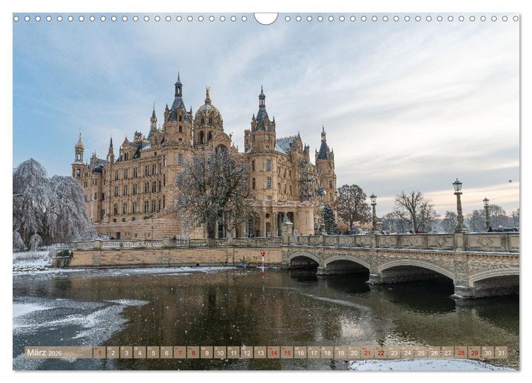 Produktbild: Impressionen aus Mecklenburg - Vorpommern (Wandkalender 2026 DIN A3 quer), CALVENDO Monatskalender
