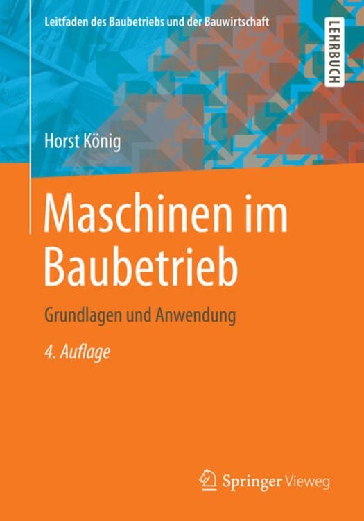 Produktbild: Maschinen im Baubetrieb