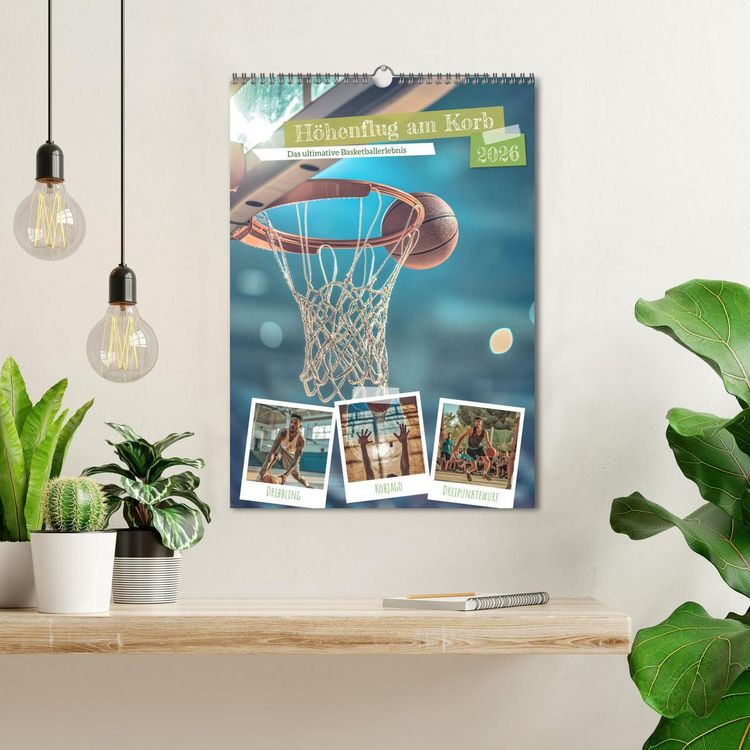 Produktbild: H&ouml;henflug am Korb (Wandkalender 2026 DIN A3 hoch), CALVENDO Monatskalender