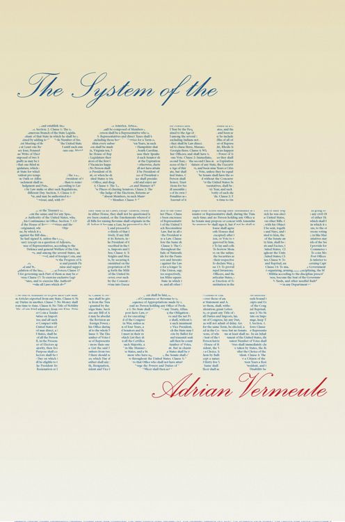 Produktbild: The System of the Constitution
