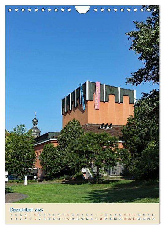 Produktbild: BRUCHSAL (Wandkalender 2026 DIN A4 hoch), CALVENDO Monatskalender