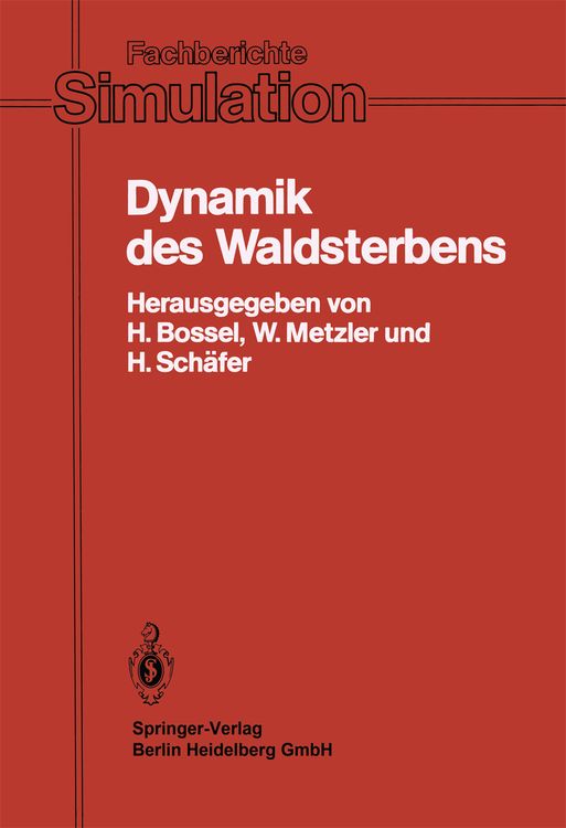 Produktbild: Dynamik des Waldsterbens