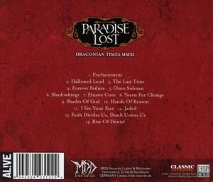 Produktbild: Draconian Times MMXI (Silver Vinyl - 180gr)