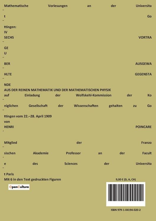 Produktbild: Aus der reinen mathematik