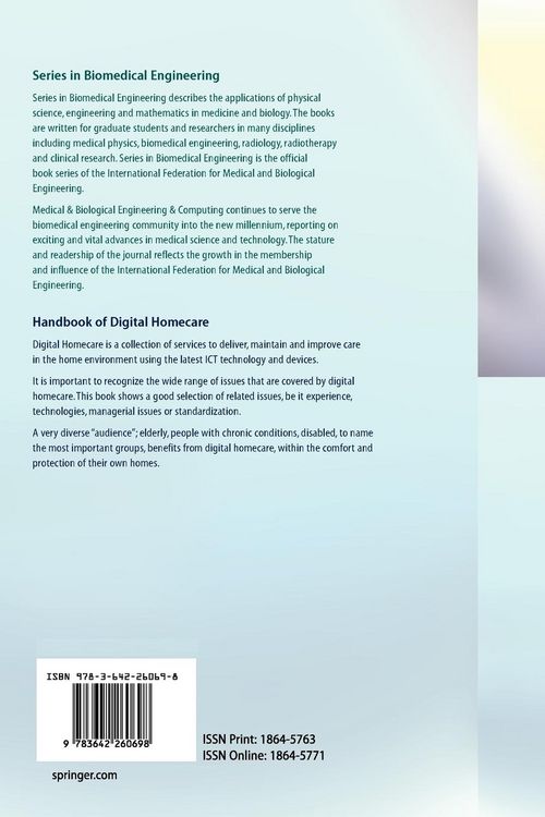 Produktbild: Handbook of Digital Homecare