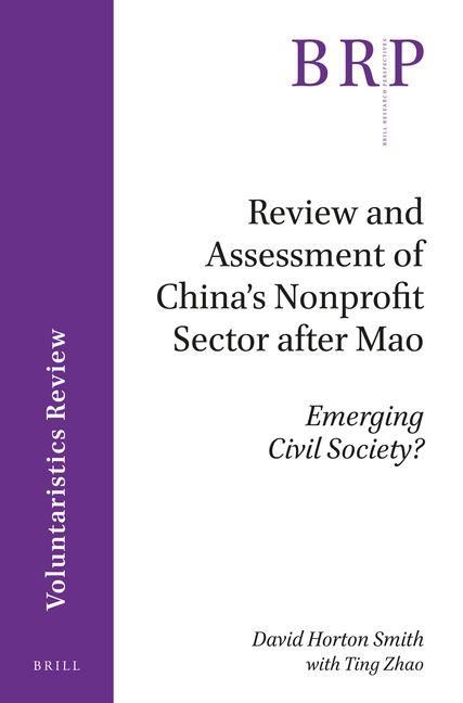 Produktbild: Review and Assessment of China's Nonprofit Sector After Mao
