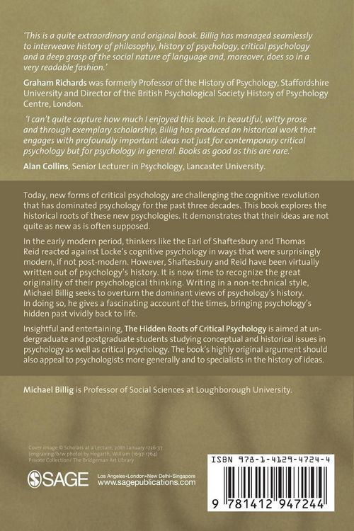 Produktbild: The Hidden Roots of Critical Psychology