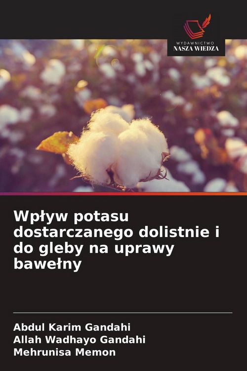 Produktbild: Wp&iquest;yw potasu dostarczanego dolistnie i do gleby na uprawy bawe&iquest;ny