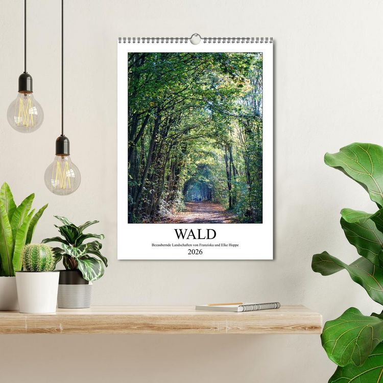 Produktbild: Wald - bezaubernde Landschaften (Wandkalender 2026 DIN A3 hoch), CALVENDO Monatskalender