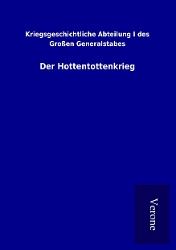 Produktbild: Der Hottentottenkrieg