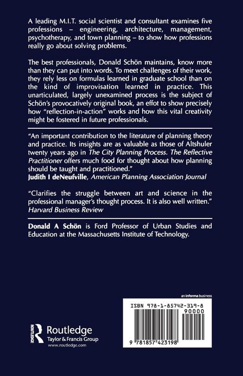 Produktbild: The Reflective Practitioner