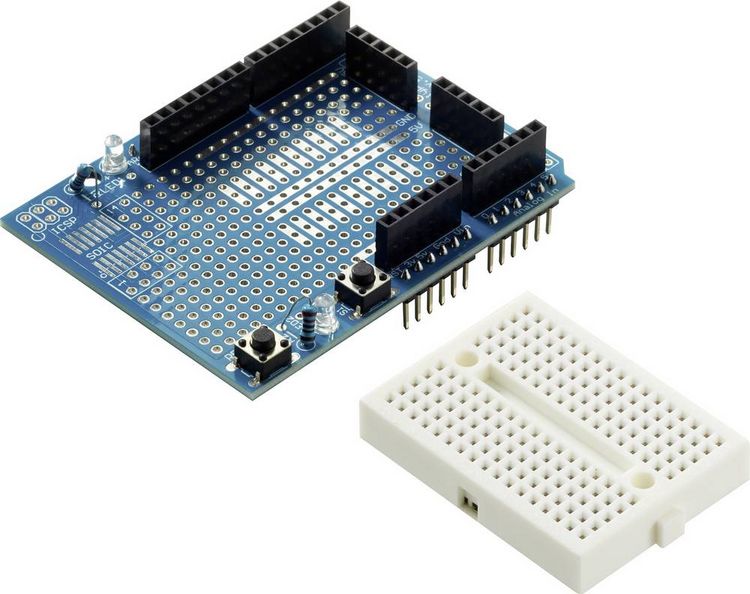 Produktbild: TRU COMPONENTS Protoshield Prototyping Board Prototyping-Board