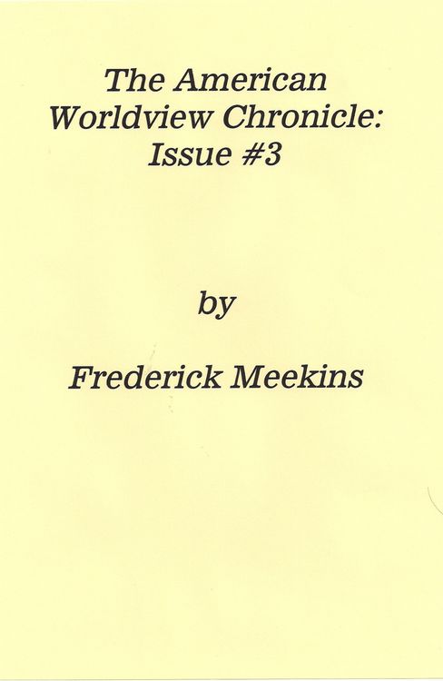 Produktbild: The American Worldview Chronicle: Issue #3