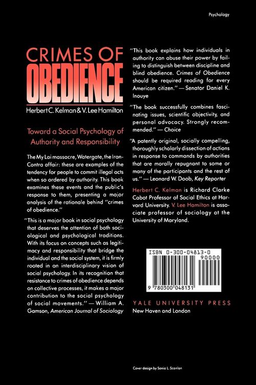 Produktbild: Crimes of Obedience