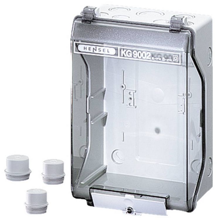 Produktbild: Hensel KG 9002 3300140 Geh&auml;use 168 x 253 x 115 Kunststoff 1St.