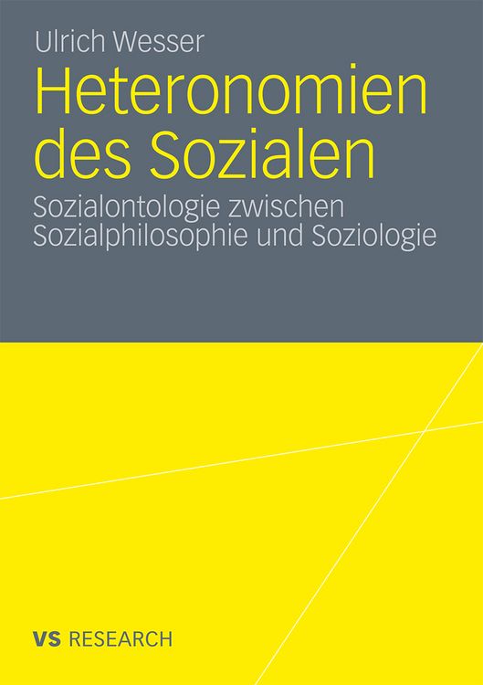 Produktbild: Heteronomien des Sozialen