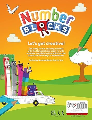 Produktbild: Numberblocks Colouring Fun: A Colouring Activity Book