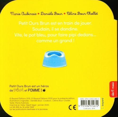 Produktbild: Petit Ours Brun et le pot
