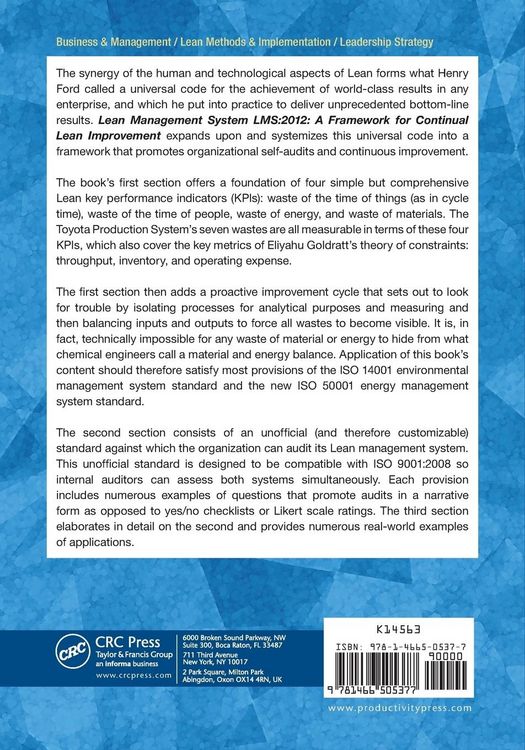 Produktbild: Lean Management System LMS