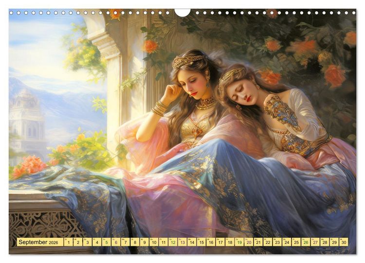 Produktbild: Arabische Fantasien (Wandkalender 2026 DIN A3 quer), CALVENDO Monatskalender