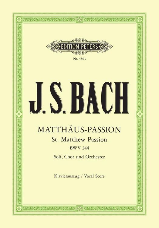 Produktbild: Matth&auml;us-Passion