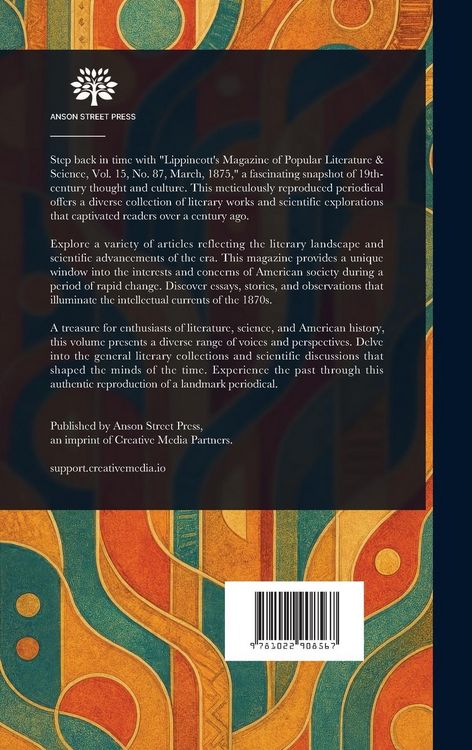 Produktbild: Lippincott's Magazine of Popular Literature and Science