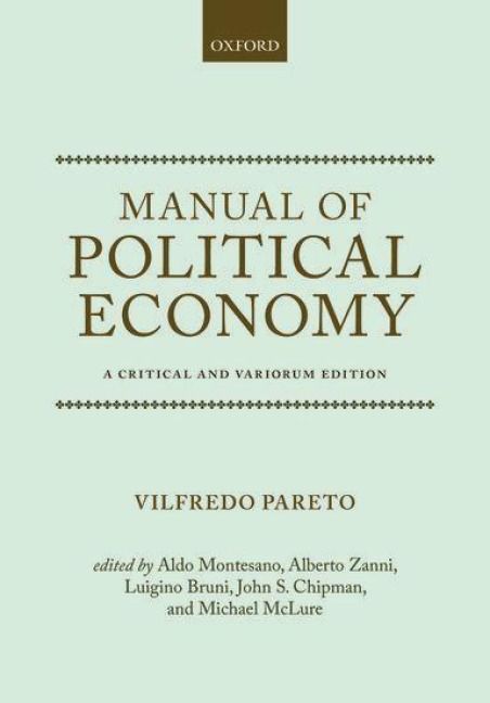 Produktbild: Manual of Political Economy