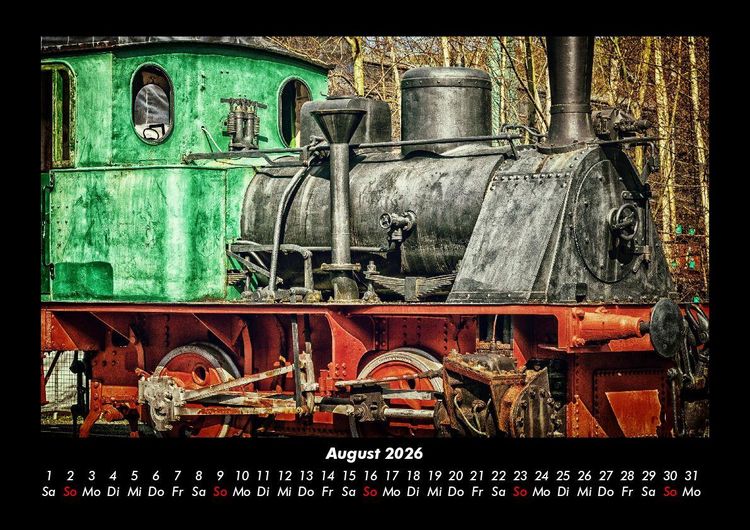 Produktbild: Z&uuml;ge 2026 Fotokalender DIN A3