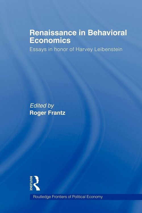 Produktbild: Renaissance in Behavioral Economics