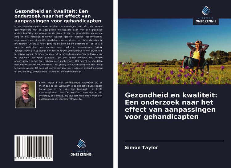 Produktbild: Gezondheid en kwaliteit: Een onderzoek naar het effect van aanpassingen voor gehandicapten