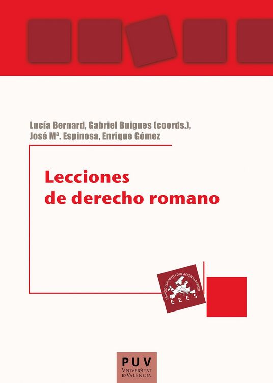 Produktbild: Lecciones de derecho romano