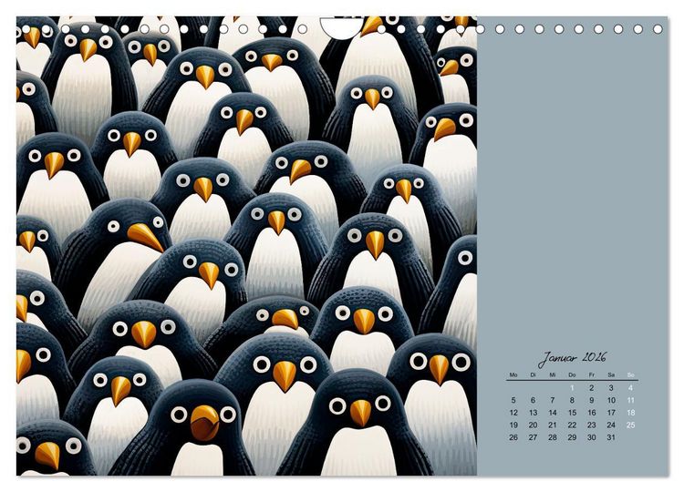 Produktbild: Tierisches Gewimmel (Wandkalender 2026 DIN A4 quer), CALVENDO Monatskalender