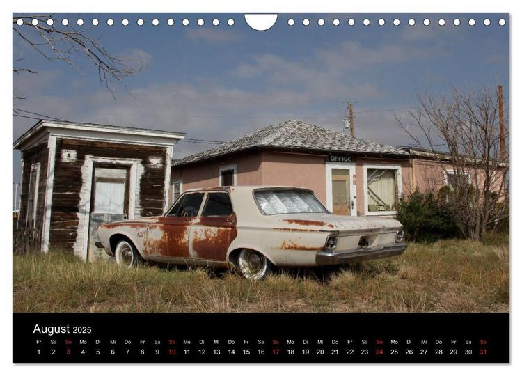Produktbild: West of Midpoint (Wandkalender 2025 DIN A4 quer), CALVENDO Monatskalender