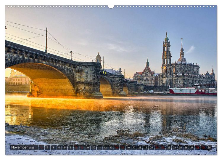 Produktbild: Weltbekannte Br&uuml;cken (Wandkalender 2026 DIN A2 quer), CALVENDO Monatskalender