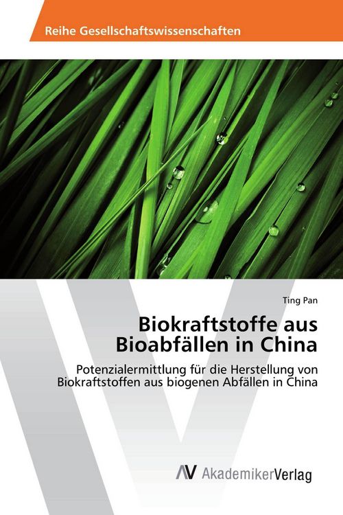 Produktbild: Biokraftstoffe aus Bioabf&auml;llen in China