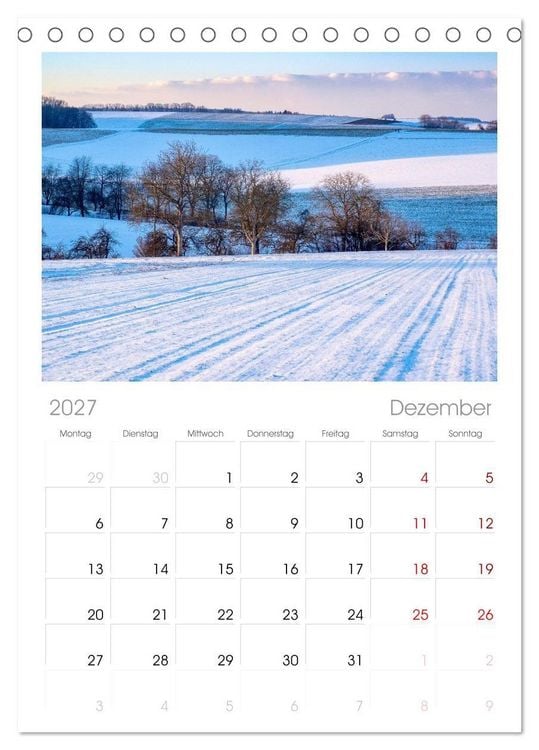 Produktbild: Tischplaner 2027 - Sch&ouml;ner Kraichgau (A5 Tischkalender zum Aufstellen) CALVENDO