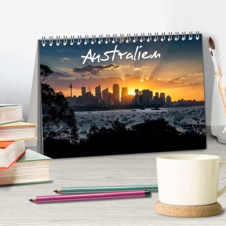 Produktbild: Australien (Tischkalender 2026 DIN A5 quer), CALVENDO Monatskalender