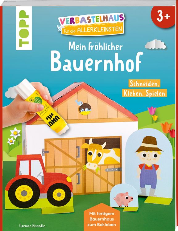 Produktbild: Verbastelhaus f&uuml;r die Allerkleinsten. Mein fr&ouml;hlicher Bauernhof
