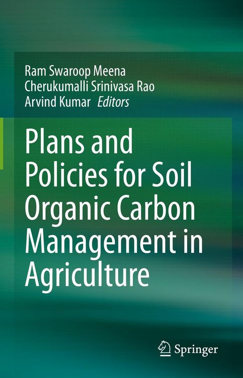 Produktbild: Plans and Policies for Soil Organic Carbon Management in Agriculture