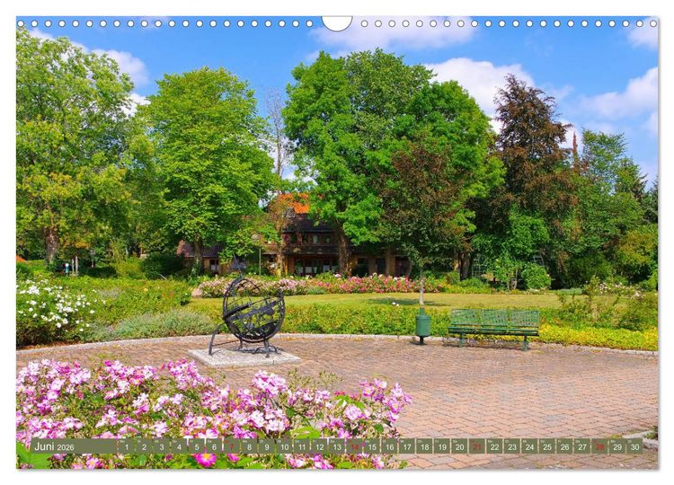 Produktbild: Bad Bodenteich - Kurort in der L&uuml;neburger Heide (Wandkalender 2026 DIN A3 quer), CALVENDO Monatskalender