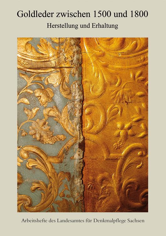 Produktbild: Goldleder zwischen 1500 und 1800. Herstellung und Erhaltung