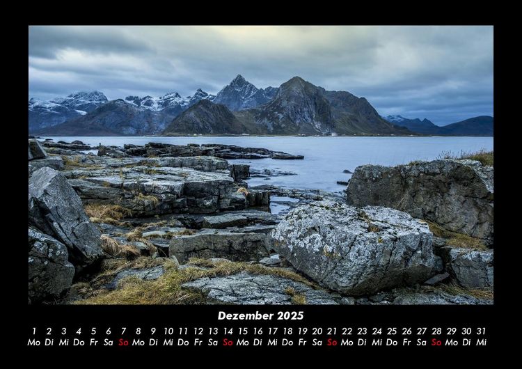 Produktbild: Bergige Welten 2025 Fotokalender DIN A3