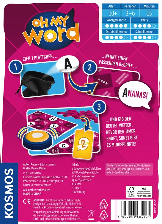 Produktbild: Oh My Word