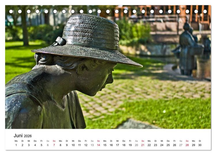 Produktbild: Paderborn - Die sch&ouml;nsten Seiten der Stadt (Tischkalender 2026 DIN A5 quer), CALVENDO Monatskalender